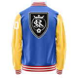 Real Salt Lake Varsity Letter Jacket Custom Letter & Number