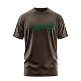 Custom Brown Green T-Shirt