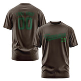 Custom Brown Green T-Shirt