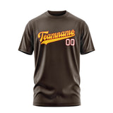 Custom Brown Gold T-Shirt