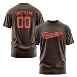 Custom Brown Copper Rose T-Shirt