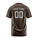 Custom Brown Gray T-Shirt