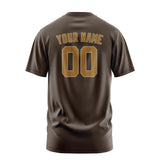 Custom Brown Khaki T-Shirt