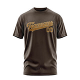 Custom Brown Khaki T-Shirt