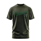 Custom Olive Green T-Shirt