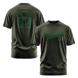 Custom Olive Green T-Shirt