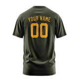 Custom Olive Yellow T-Shirt