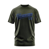 Custom Olive Navy T-Shirt