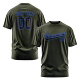Custom Olive Navy T-Shirt