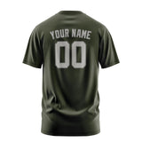 Custom Olive Gray T-Shirt