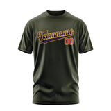 Custom Olive Purple T-Shirt