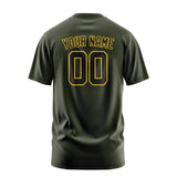 Custom Olive Black T-Shirt