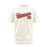 Custom Cream Copper Rose T-Shirt