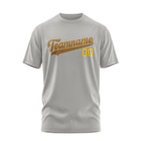 Custom Gray Khaki T-Shirt