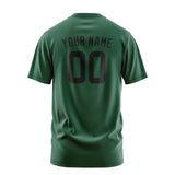 Custom Green Black T-Shirt