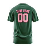 Custom Green Light Pink T-Shirt