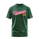 Custom Green Light Pink T-Shirt