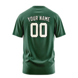 Custom Green Cream T-Shirt