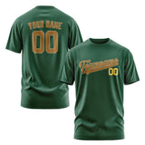 Custom Green Khaki T-Shirt