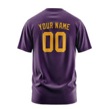 Custom Purple Yellow T-Shirt