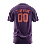 Custom Purple Copper Rose T-Shirt