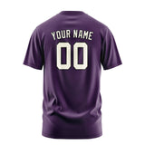 Custom Purple Cream T-Shirt
