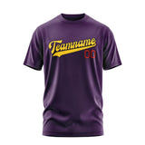 Custom Purple Gold T-Shirt