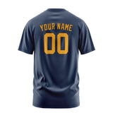 Custom Blue Yellow T-Shirt