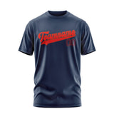 Custom Blue Orange Red T-Shirt