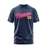 Custom Blue Pink T-Shirt