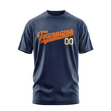Custom Blue Orange T-Shirt