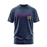 Custom Blue Purple T-Shirt