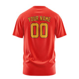 Custom Orange Red Yellow T-Shirt