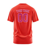 Custom Orange Red Pink T-Shirt