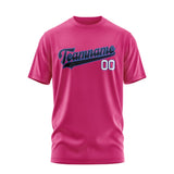 Custom Pink Navy T-Shirt