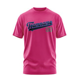 Custom Pink Navy T-Shirt