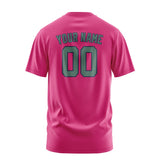 Custom Pink Blue Green T-Shirt