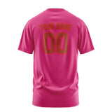 Custom Pink Coral Red T-Shirt
