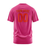 Custom Pink Orange Red T-Shirt