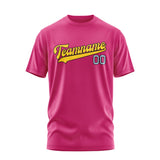 Custom Pink Gold T-Shirt