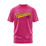 Custom Pink Gold T-Shirt