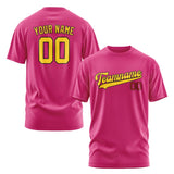 Custom Pink Gold T-Shirt