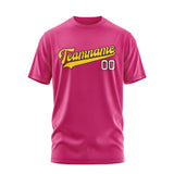 Custom Pink Gold T-Shirt