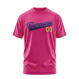 Custom Pink Purple T-Shirt