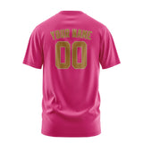 Custom Pink Khaki T-Shirt