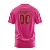 Custom Pink Crimson Red T-Shirt