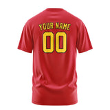 Custom Red Gold T-Shirt