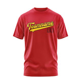 Custom Red Gold T-Shirt