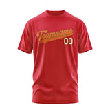 Custom Red Orange T-Shirt