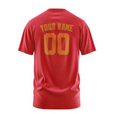 Custom Red Orange T-Shirt